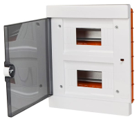 Корпус модульний пластиковий, 16 модулів, вбудований, серії UBox, АСКО-УКРЕМ, A0270010015