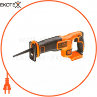 Пила шабельна акумуляторна BLACK + DECKER BDCR18N