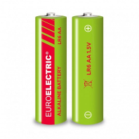 EUROELECTRIC Батарейка лужна AA LR6 1,5V блістер 2шт, Euroelectric, BL-AA-EE(2)