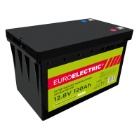 EUROELECTRIC Акумулятор літій-залізо-фосфатний (LiFePO4) 12.8V 120Ah