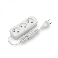 Подовжувач блоковий (ABS) ELECTRUM 3 розетки 5м C-ES-1787