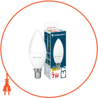 Лампа світлодіодна ENERLIGHT С37 7Вт 3000K E14