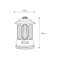 EUROLAMP Світлодіодний ліхтар портативний 6W смарагдовий, Eurolamp, CL-6W(green)
