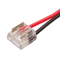 Конектор прямий для LED COB стрічки 8мм IP20, 0-36V, 5A набір 5 шт EUROLAMP