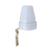 Датчик освітленності ELECTRUM білий D-SL-1421
