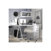 Розумна настільна лампа Intelite DL7 9W (USB, діммінг, температура, звук) чорна, Intelite, DL7-9W-BL