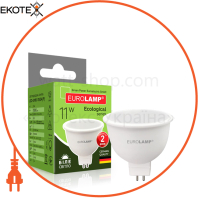 EUROLAMP LED Лампа ECO серия "P" SMD MR16 11W GU5.3 4000K (50)