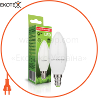 EUROELECTRIC LED Лампа  CL 9W E14 4000K (100)