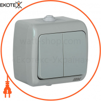 ВС-20-2-0-А Выкл. 2 кл. откр. в ст. 10А IP54 AQUATIC IEK