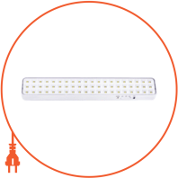 Cвітильник аварійний ENERLIGHT GALAXY 240Лм 6500К Li 3,7В 2Агод, Enerlight, GALAXY240SMD20C