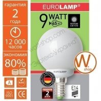 Eurolamp GL-09144 globe 9w 4100k e14