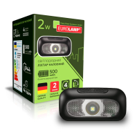 EUROLAMP Світлодіодний ліхтар налобний 2W, Eurolamp, HL-2W(black)
