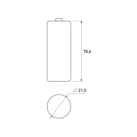 Акумуляторна батарея Samsung INR21700 50S 3.7V 5000mAh, Ultracell, INR21700-50S