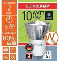 Eurolamp LN-10536 tochka mr16 10w 6500k gu 5.3