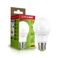 LED Лампа EUROLAMP А60-7W-E27-3000K, Eurolamp, LED-A60-07273(N)