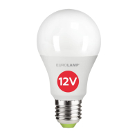 LED Лампа низьковольтна EUROLAMP А60-10W-12V-E27-4000K, Eurolamp, LED-A60-10274(12)
