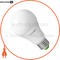 LED Лампа EUROLAMP ЕКО серія "D" А60 10W E27 4000K