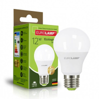 LED Лампа EUROLAMP А60-12W-E27-3000K