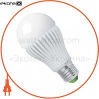 LED Лампа EUROLAMP ЕКО серія "D" А65 15W E27 4000K