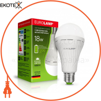 EUROLAMP LED Лампа с аккумулятором A90 18W E27 4500K (50)