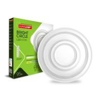 LED Світильник з пультом керування Bright Circle 95W-3000-6500K EUROLAMP, Eurolamp, LED-ALR-95W-T30