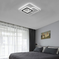 EUROLAMP LED Люстра світлодіодна акрилова квадратна A63 130W 3000-6500K, Eurolamp, LED-ALS-130-A63