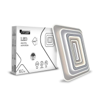 EUROLAMP LED Люстра світлодіодна акрилова квадратна A65 160W 3000-6500K, Eurolamp, LED-ALS-160-A65