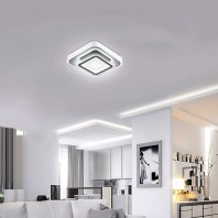 EUROLAMP LED Люстра світлодіодна акрилова квадратна A62 90W 3000-6500K, Eurolamp, LED-ALS-90-A62