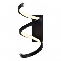 Світильник настінний LED EUROLAMP акриловий A38 30W 3000-6500K чорний, Eurolamp, LED-BRAS-30-A38(black)