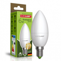 LED Лампа EUROLAMP CL-6W-E14-3000K
