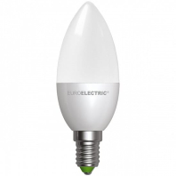 LED Лампа EUROELECTRIC CL-6W-E14-4000K, Euroelectric, LED-CL-06144(EE)