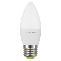 LED Лампа EUROLAMP CL-6W-E27-3000K, Eurolamp, LED-CL-06273(P)