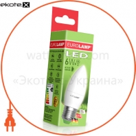 Eurolamp LED-CL-06274(P) eurolamp led лампа эко серия "p" cl 6w e27 4000k