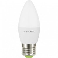 LED Лампа EUROLAMP ЕURO CL-6W-E27-4000K, Eurolamp, LED-CL-06274(EURO)