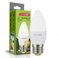 LED Лампа EUROLAMP CL-6W-E27-4000K