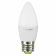 LED Лампа EUROLAMP CL-6W-E27-4000K, Eurolamp, LED-CL-06274(P)