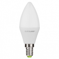 LED Лампа EUROLAMP CL-8W-E14-3000K, Eurolamp, LED-CL-08143(P)