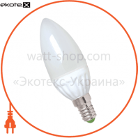 LED лампа Candle 4W E14 2700К Eurolamp