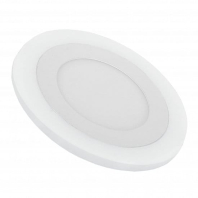 Світлодіодний EUROLAMP LED Світильник круглий точковий 6W 4000K(white), Eurolamp, LED-DLR-6/4(white)