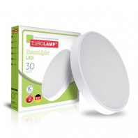 LED Світильник круглий накладний deco 30W-4000K EUROLAMP, Eurolamp, LED-ER-30W-N15