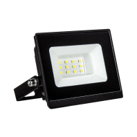 Світлодіодний EUROLAMP LED SMD Прожектор чорний з радіатором 10W 6500K
