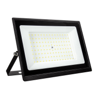 Светодиодный EUROLAMP LED SMD Прожектор черный с радиатором 100W 6500K