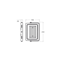 Світлодіодний EUROLAMP LED SMD Прожектор чорний з радіатором 100W 6500K, Eurolamp, LED-FL-100(B)