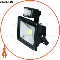 EUROELECTRIC LED COB Прожектор с датчиком движения 30W 6500K