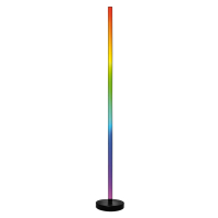 LED Торшер підлоговий 15W RGB  DC12V чорний EUROLAMP