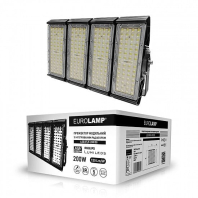 EUROLAMP LED Прожектор модульний з інтегрованим радіатором 200W 5000K, Eurolamp, LED-FLP-200/50