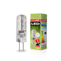 LED Лампа капсульна EUROLAMP силікон G4-2W-3000K-220V