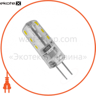 EUROLAMP LED Лампа капсульная силикон G4 2W G4 3000K 12V