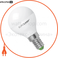 LED лампа G45 5W E14 3000K Eurolamp