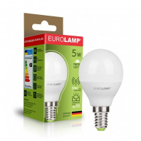 LED Лампа EUROLAMP G45-5W-E14-3000K, Eurolamp, LED-G45-05143(EURO)